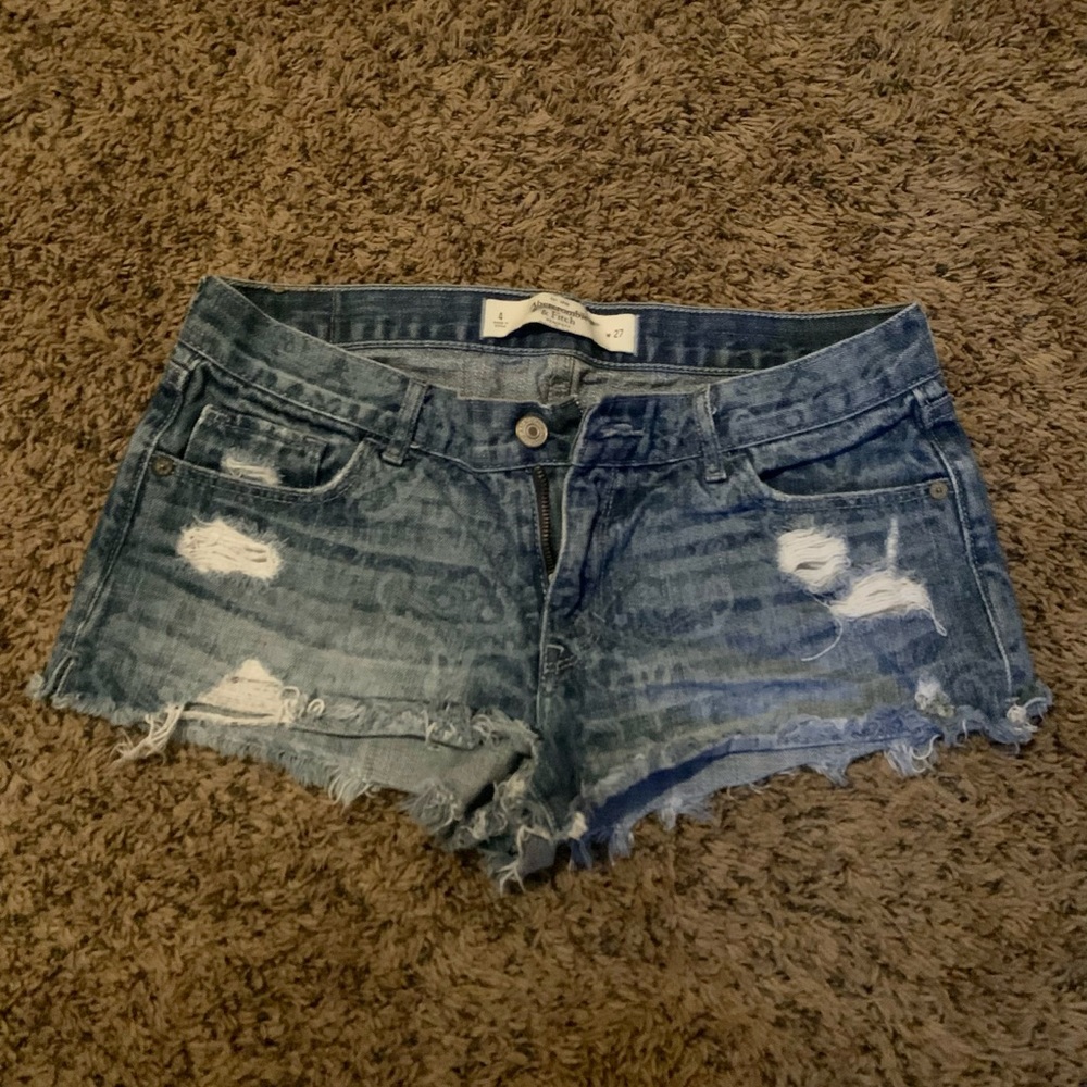 Abercrombie &Fitch jean shorts